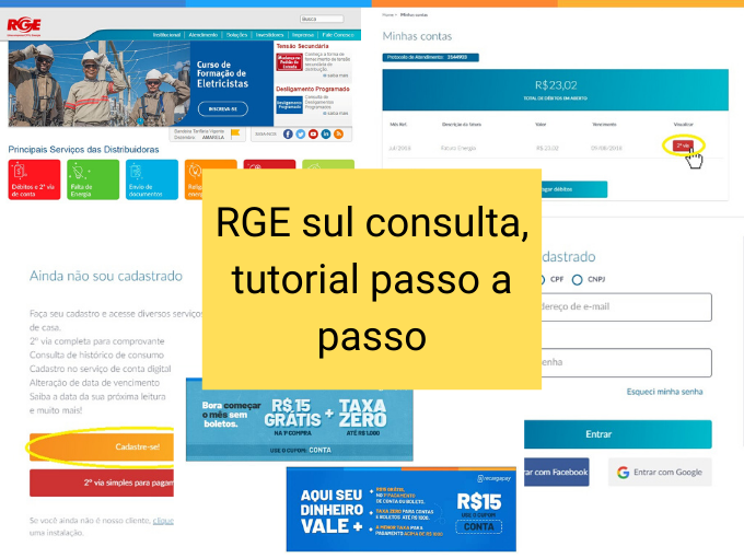 Consulta RGE passo a passo