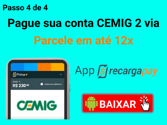 Passo 4 de 4 para emitir Sanepar 2 via