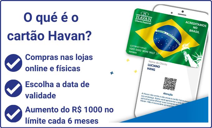 O que e cartao havan
