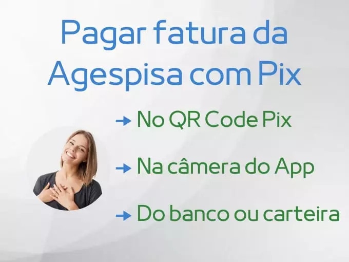 Pagar fatura da Agespisa com Pix