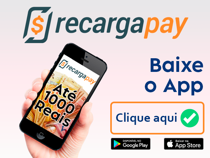 Clique na imagem para baixar o app RecargaPay