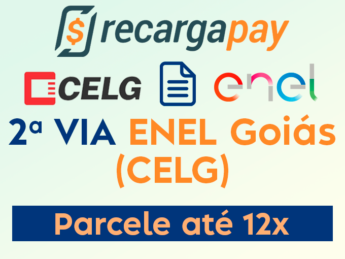 como pagar a conta da CELG ENEL Goiás em até 12 vezes no cartão de crédito parcelado