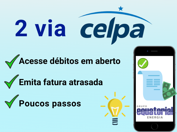 Débitos em aberto Celpa