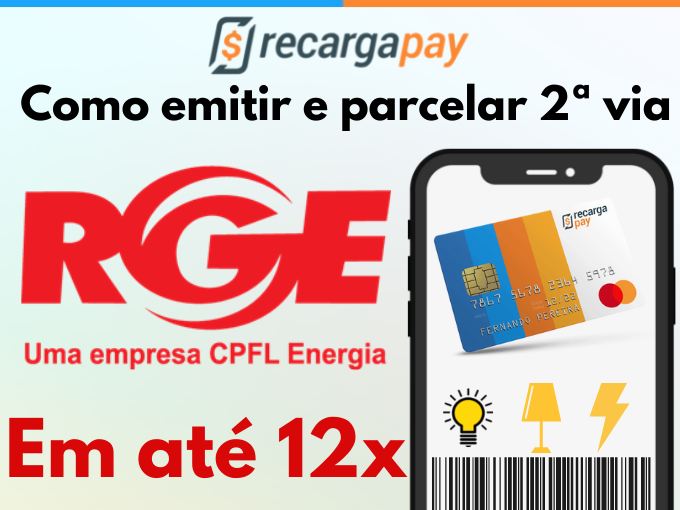 como emitir e parcelar segunda via rge em ate 12 vezes