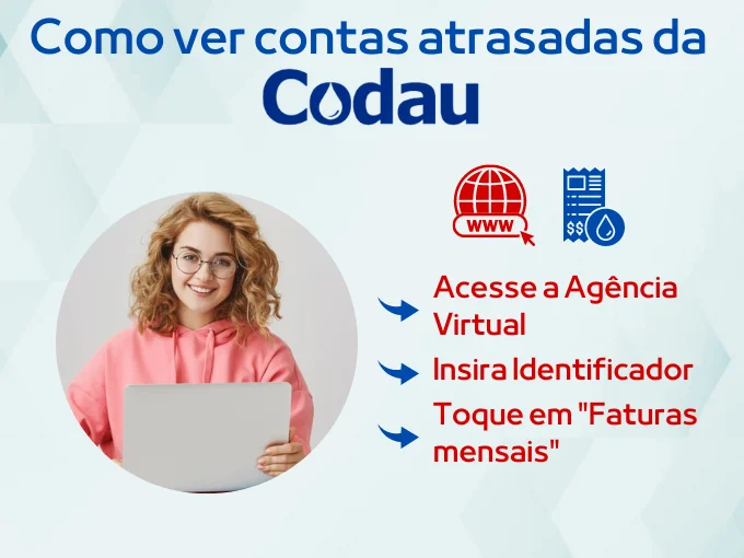 Como ver contas atrasadas da Codau?
