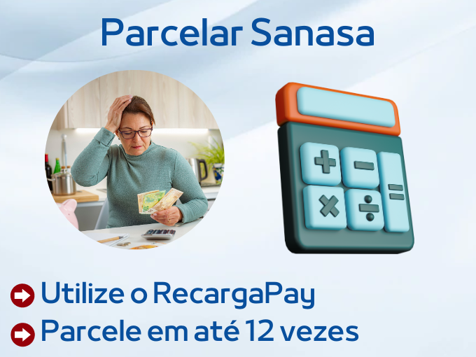 Consultar débitos Sanasa - Parcelar Sanasa